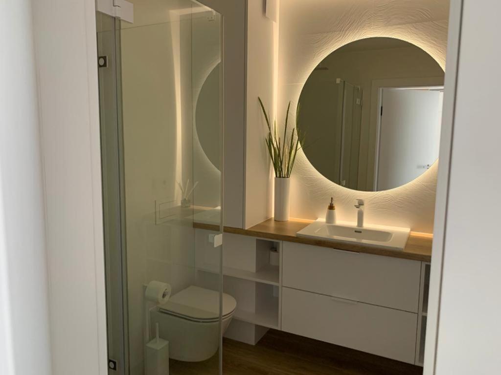 Apartament Nadmorski Z Basenem Klifowa Rewal Eksteriør bilde